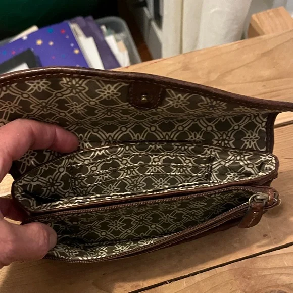 Fossil Bohemian Patchwork Wallet - Brown and Multicolor - Picture 4 of 5